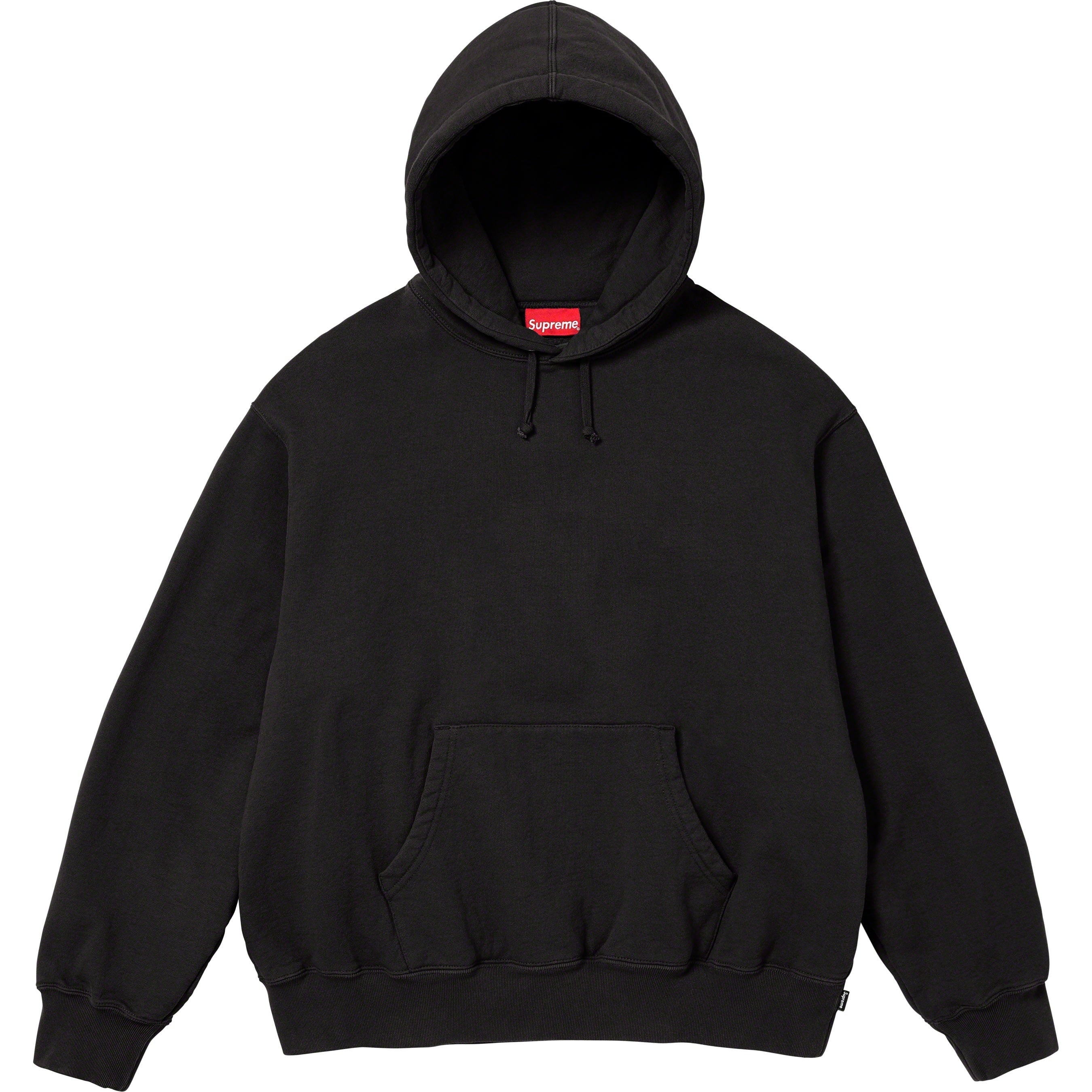 Satin Appliqué Hooded Sweatshirt view 4